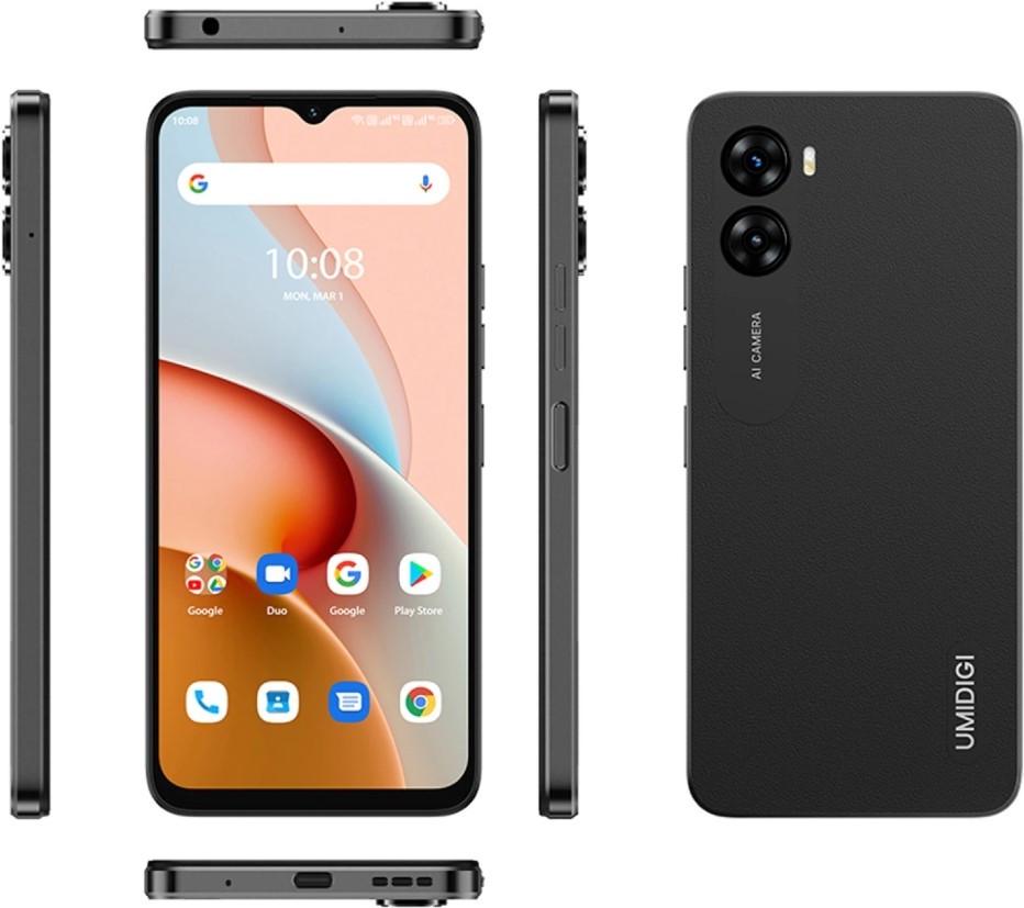 Смартфон Umidigi G3 4/64 Гб Global Version Graphite Black - фото 2