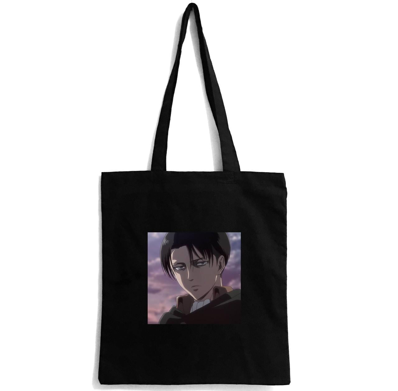 Эко-сумка с рисунком из аниме Атака Титанов Леви Аккерман (595) Эко-сумка с рисунком из аниме Атака Титанов Леви Аккерман (595)