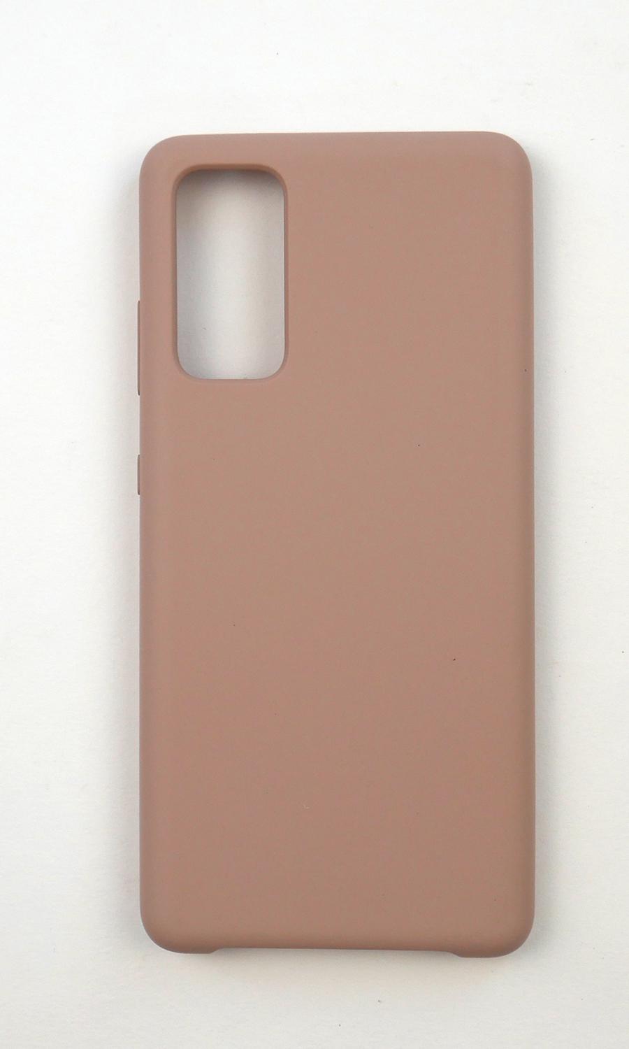 Чехол Jelly Silicone Case Samsung S20 FE Pink Sand (19)