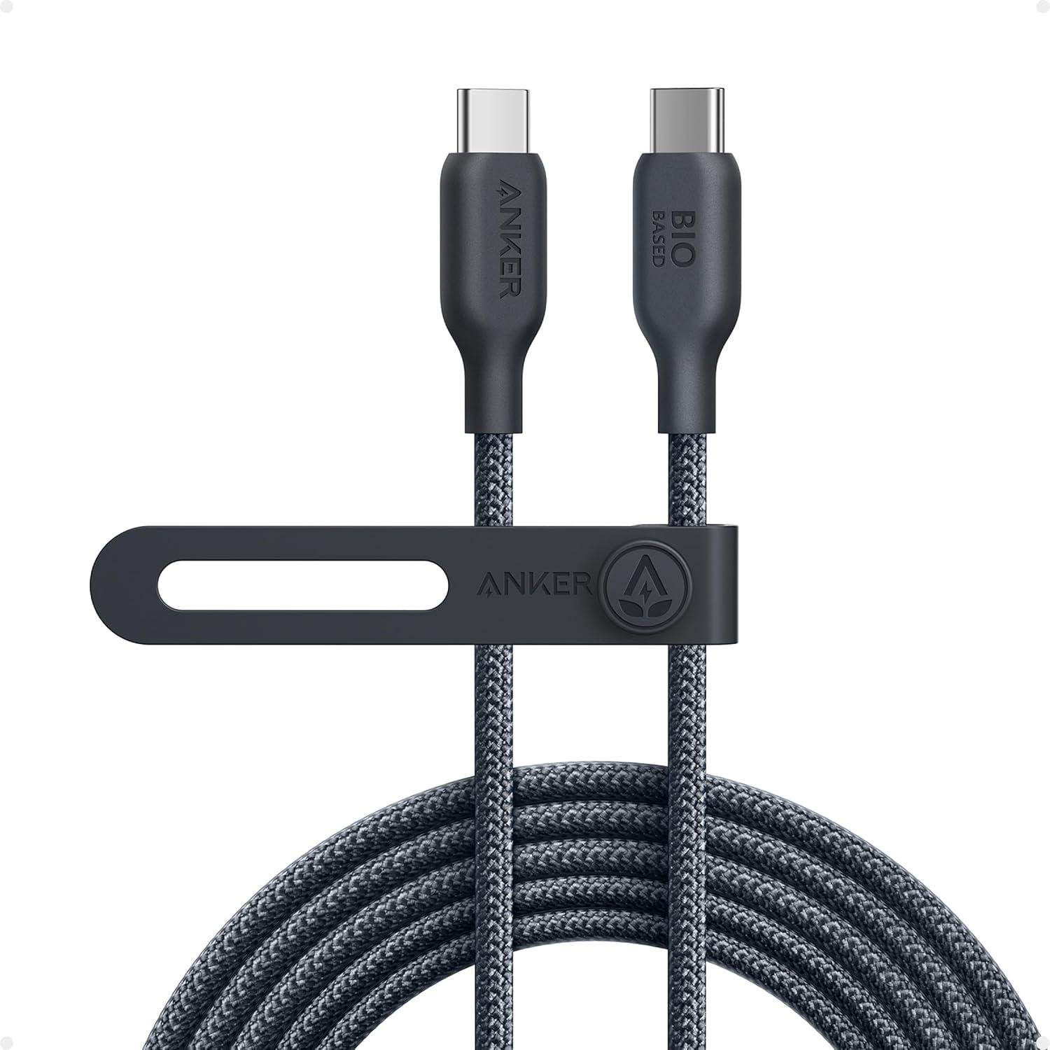 Кабель Anker 543 USB-C - USB-C 240W 3 м (A80E7)