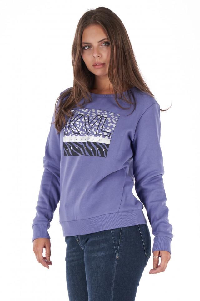 Світшот жіночий Kvl XL Фіолетовий (20302021) - фото 4 Світшот жіночий Kvl XL Фіолетовий (20302021) - фото 4