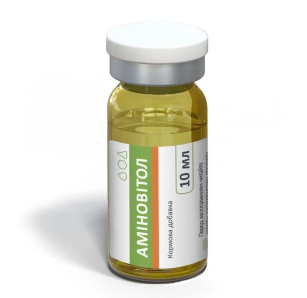 Комплекс аминокислот и витаминов Аминовитол для животных и птицы 10 мл (00000002801) Комплекс аминокислот и витаминов Аминовитол для животных и птицы 10 мл (00000002801)