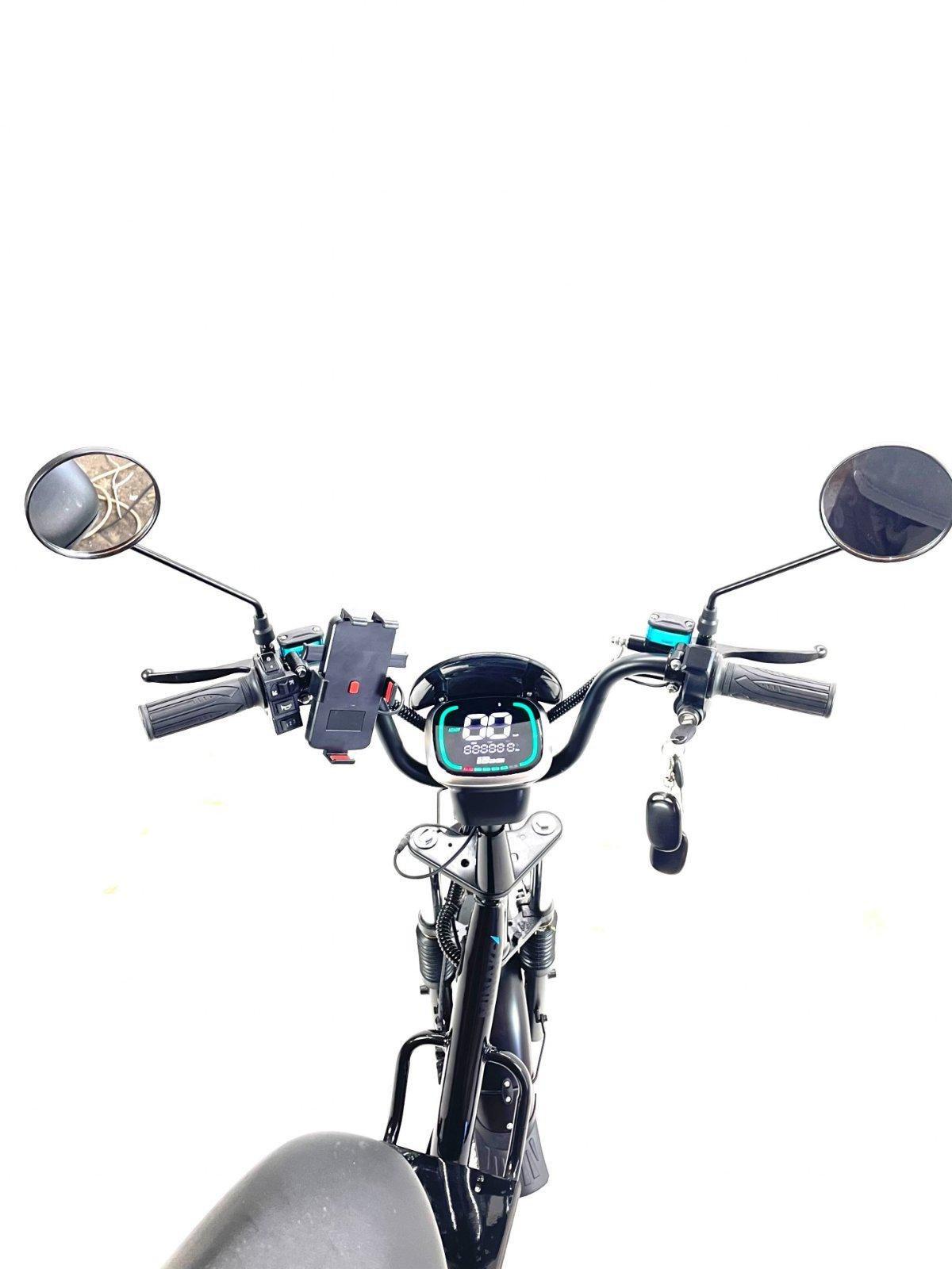 Електровелосипед Minako Monster Pro 16" 1000W 60V 30Ah гідравлічні гальма Чорний - фото 8 Електровелосипед Minako Monster Pro 16" 1000W 60V 30Ah гідравлічні гальма Чорний - фото 8