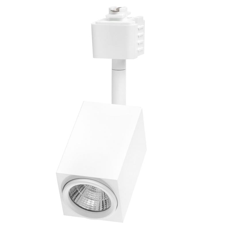 Светильник трековый поворотный Brille Led KW-204/7W NW WH (32-927)