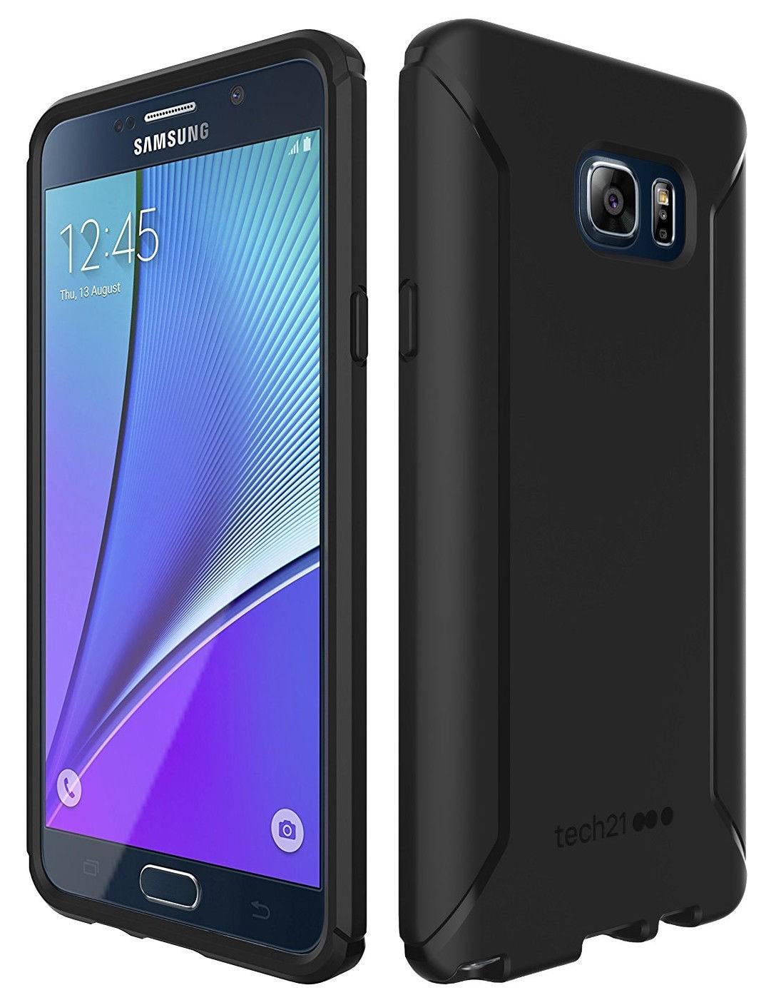 Противоударный чехол Tech21 Evo Tactical для Samsung Galaxy Note 5 Черный