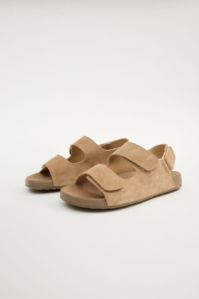 Сандалии женские LONZA на платформе р. 37 Бежевый (200211) - фото 2 Сандалии женские LONZA на платформе р. 37 Бежевый (200211) - фото 2