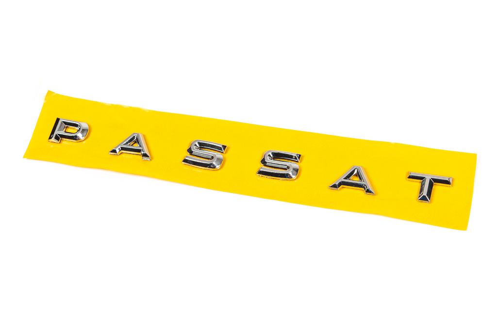 Надпись Passat Davs Auto для Volkswagen Passat B8 2015-2023 гг. abs-пластик Хром