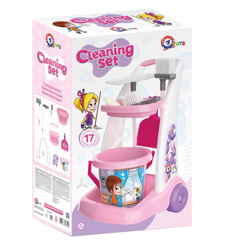Детский игровой набор для уборки ТехноК 6429 (AWN-00282) Детский игровой набор для уборки ТехноК 6429 (AWN-00282)