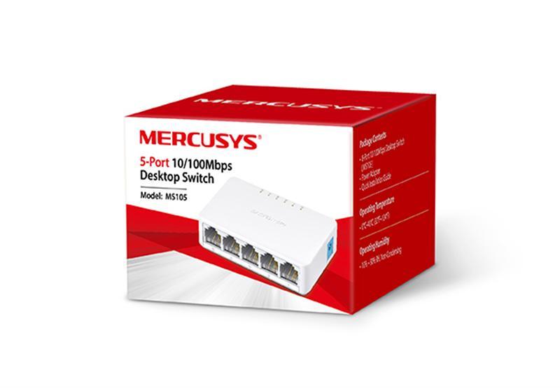Коммутатор Mercusys MS105 - фото 2