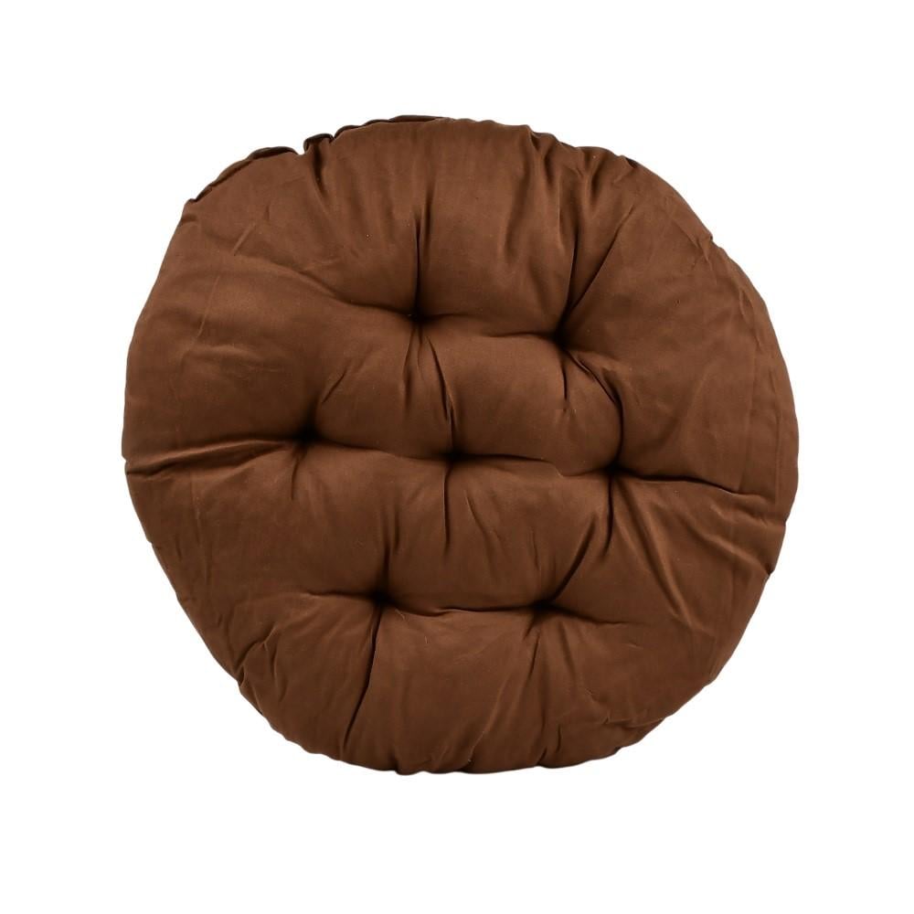 Подушка на стілець Stenson Superetto 37х40 см Коричневий (R94436)