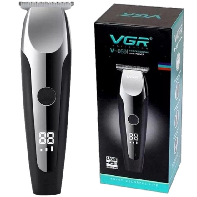 Машинка для стрижки аккумуляторная (VGR-059)