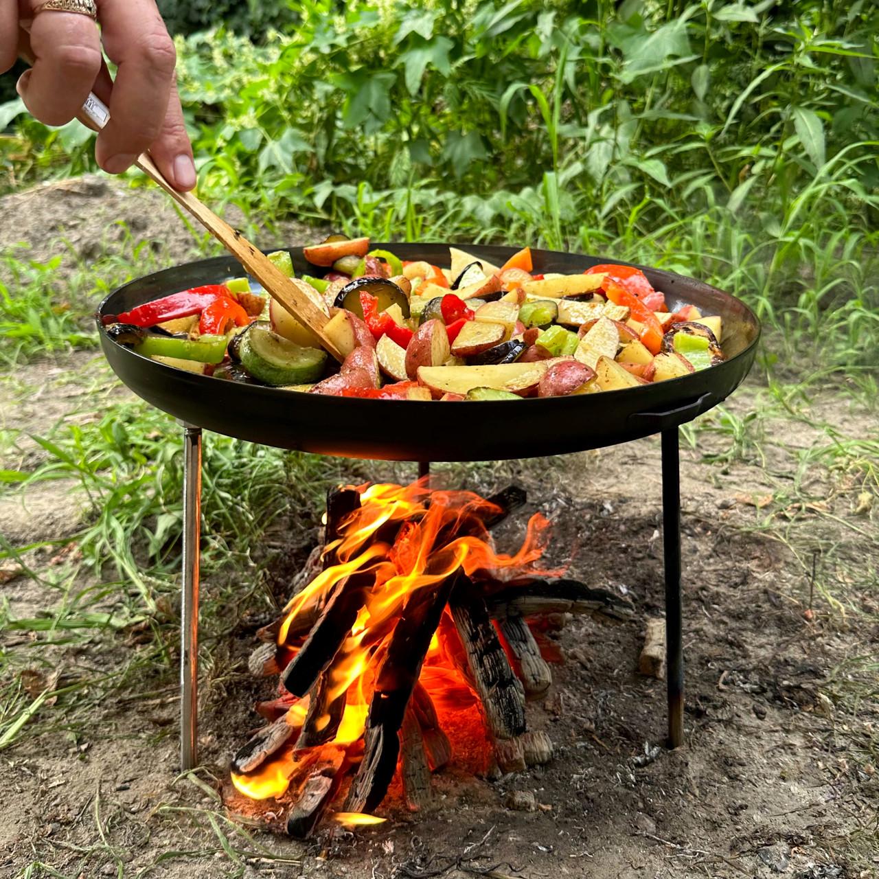 Сковорода из диска Mzavod Фрея 40 см (2681069275) - фото 3 Сковорода из диска Mzavod Фрея 40 см (2681069275) - фото 3