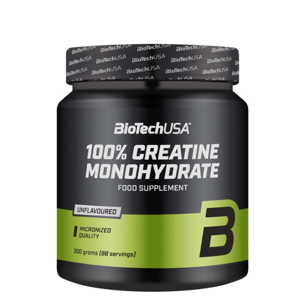 Креатин моногідрат BioTech USA 100% Creatine Monohydrate без смаку 300 г (00945-01)