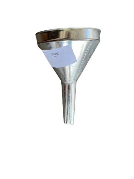 Лейка металлическая оцинкованная прямая (1033)