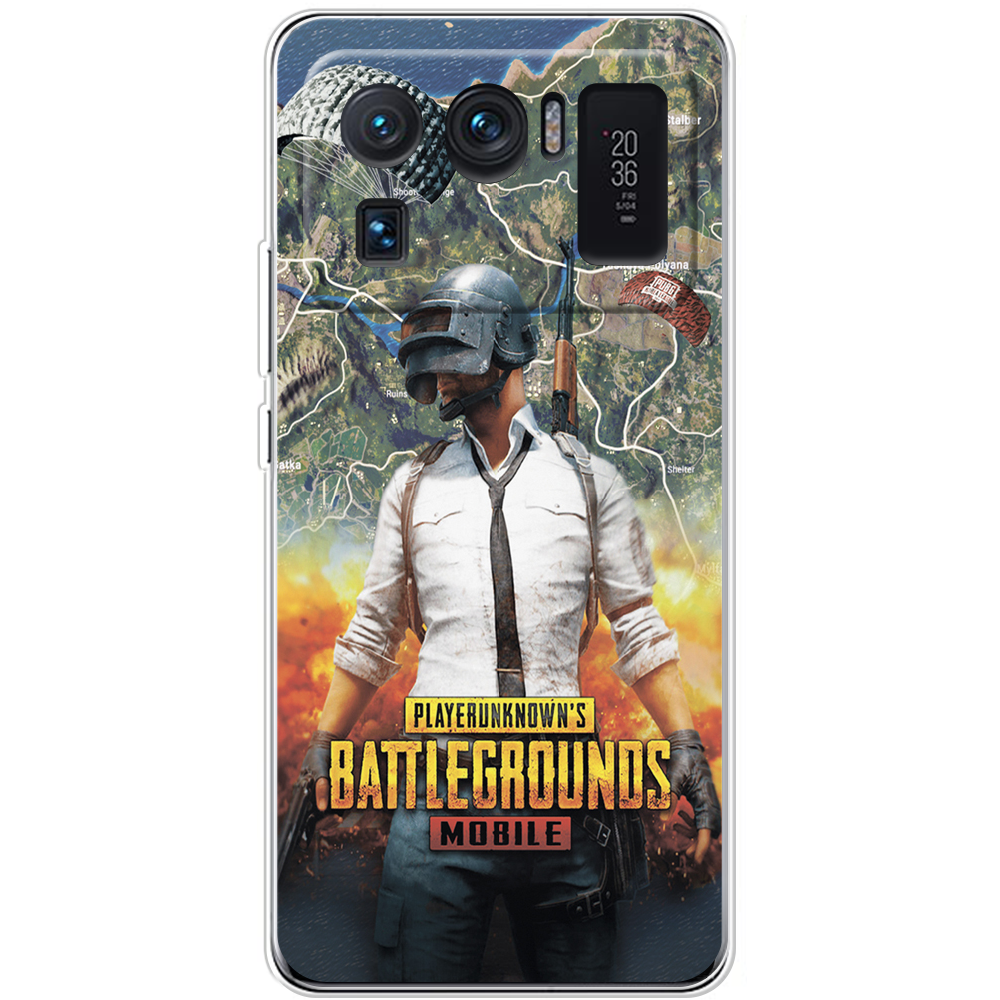 Чехол BoxFace Xiaomi Mi 11 Ultra PUBG Mobile Прозрачный силикон (44424-up2309-44424)
