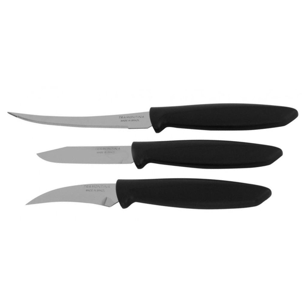 Набор ножей Tramontina Plenus 3 шт. Black (23498/012)