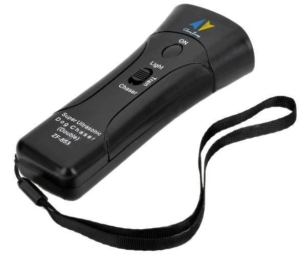 Відлякувач собак ультразвуковий ZF-853 з кроною Чорний (343373190)