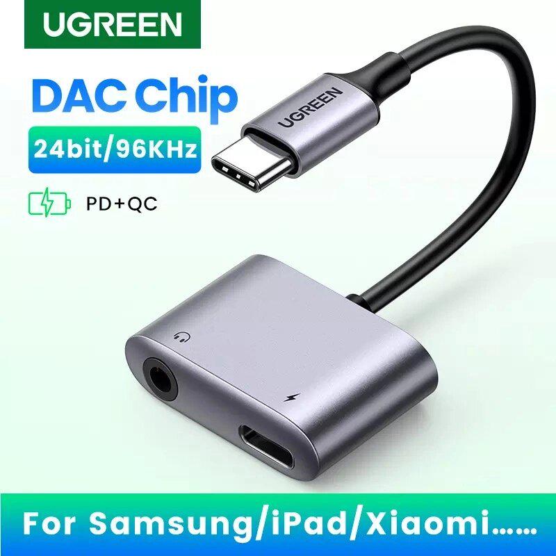 Адаптер для навушників UGREEN CM231 DAC Chip USB-C to 3,5 мм з функцією PD (60164) - фото 6