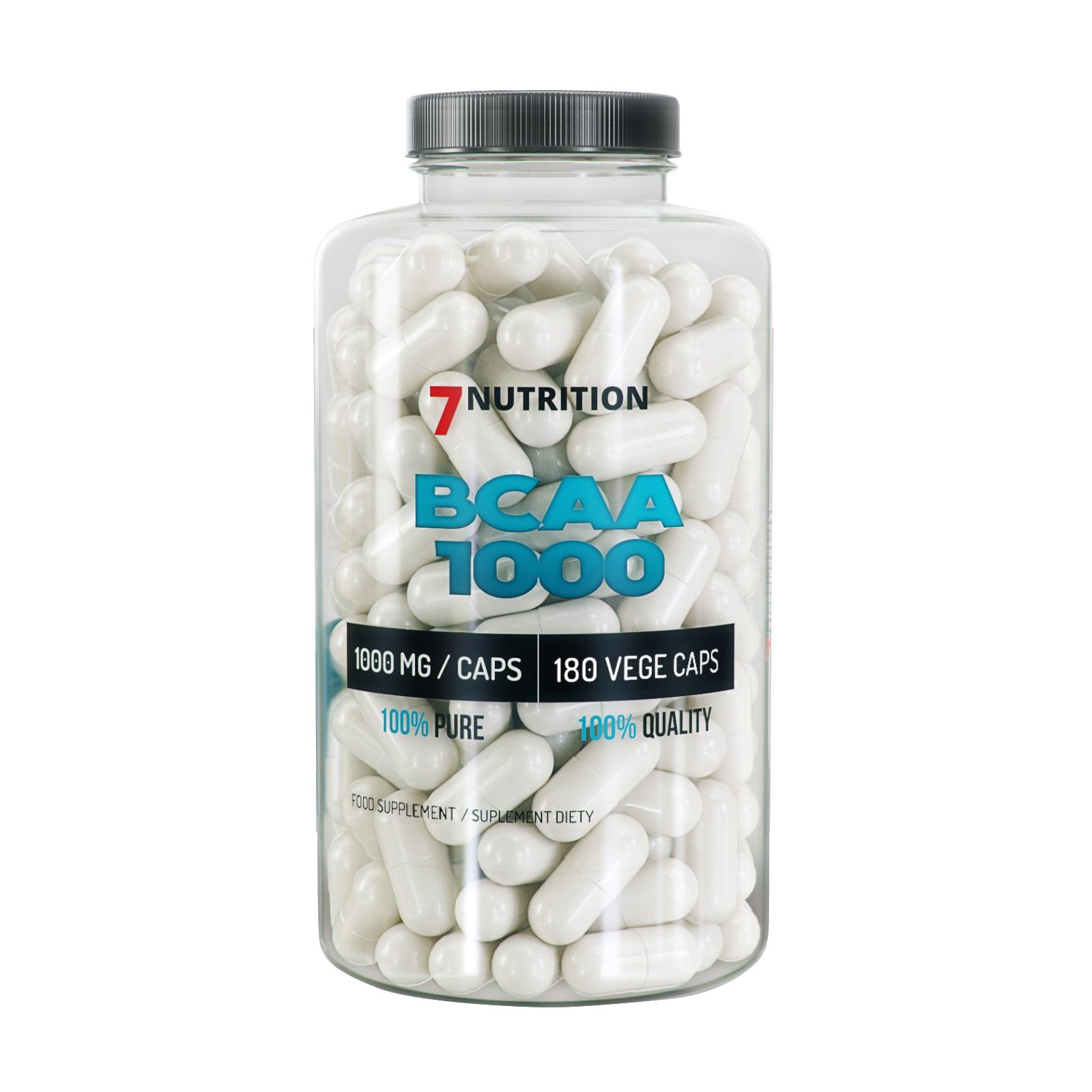 Аминокислоты 7 Nutrition BCAA 2:1:1 1000 mg 180 капс.