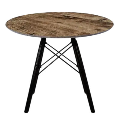 Стол журнальный Тауэр Вуд дерево бук круглый