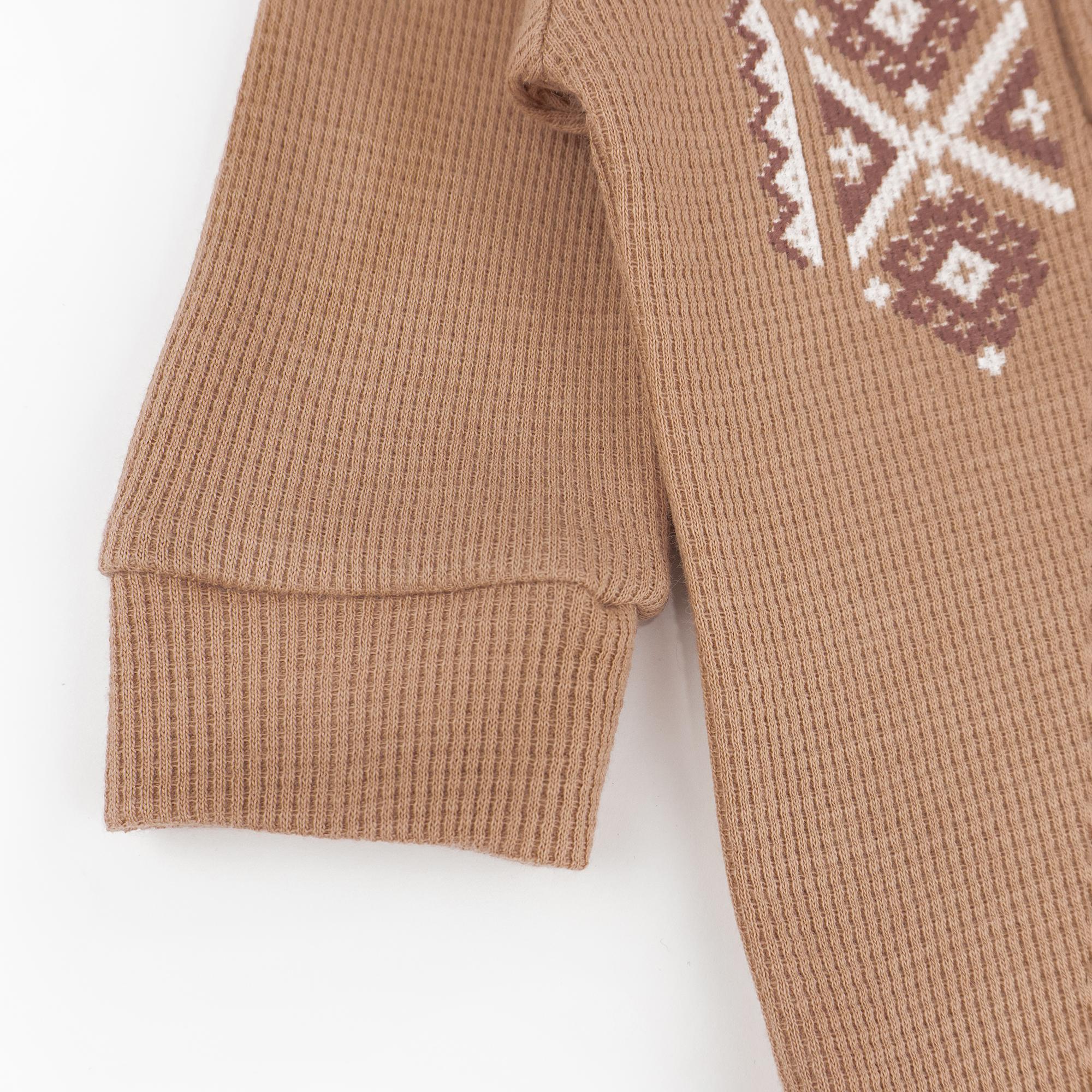 Боди с длинным рукавом для малышей Dexter's d10-35вф-к с орнаментом 74 см Cocoa (d10-35вф-к) - фото 4 Боди с длинным рукавом для малышей Dexter's d10-35вф-к с орнаментом 74 см Cocoa (d10-35вф-к) - фото 4