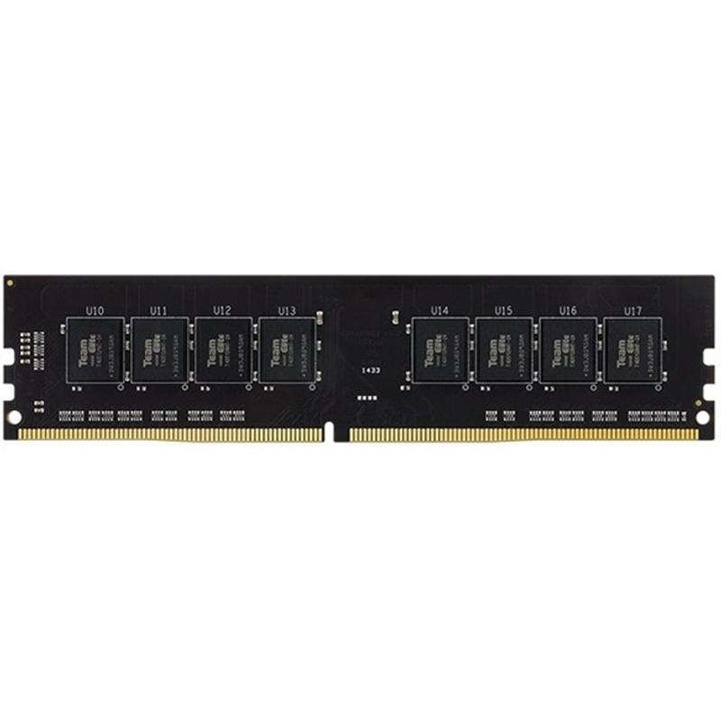 Оперативна пам'ять Team Elite DDR4 16 Гб 3200 МГц CL22 DIMM модуль для настільних ПК Чорний (633301)