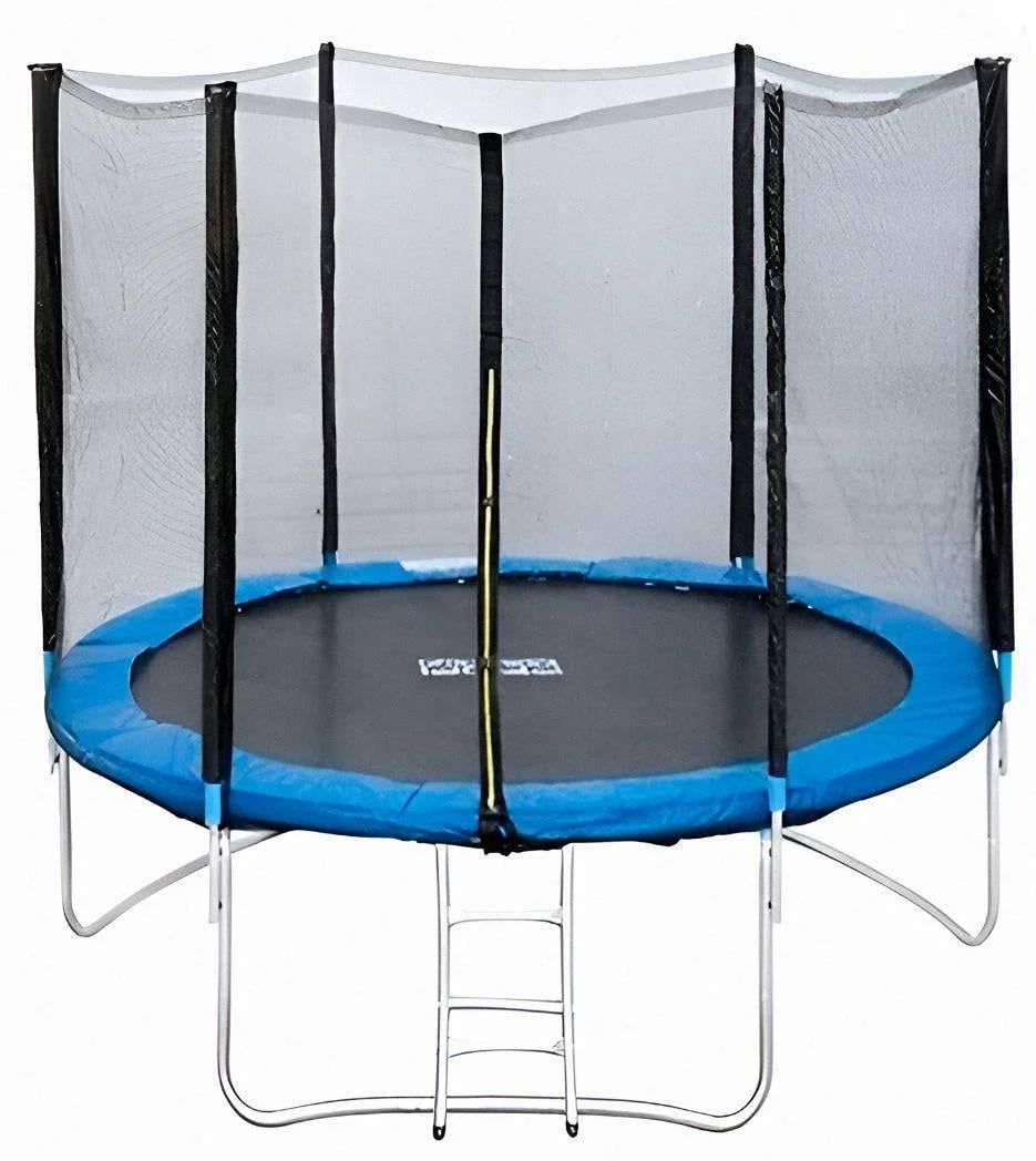 Батут Profi MS-0501 металлический с защитной сеткой 427 см Синий (150-7-MS-0501)