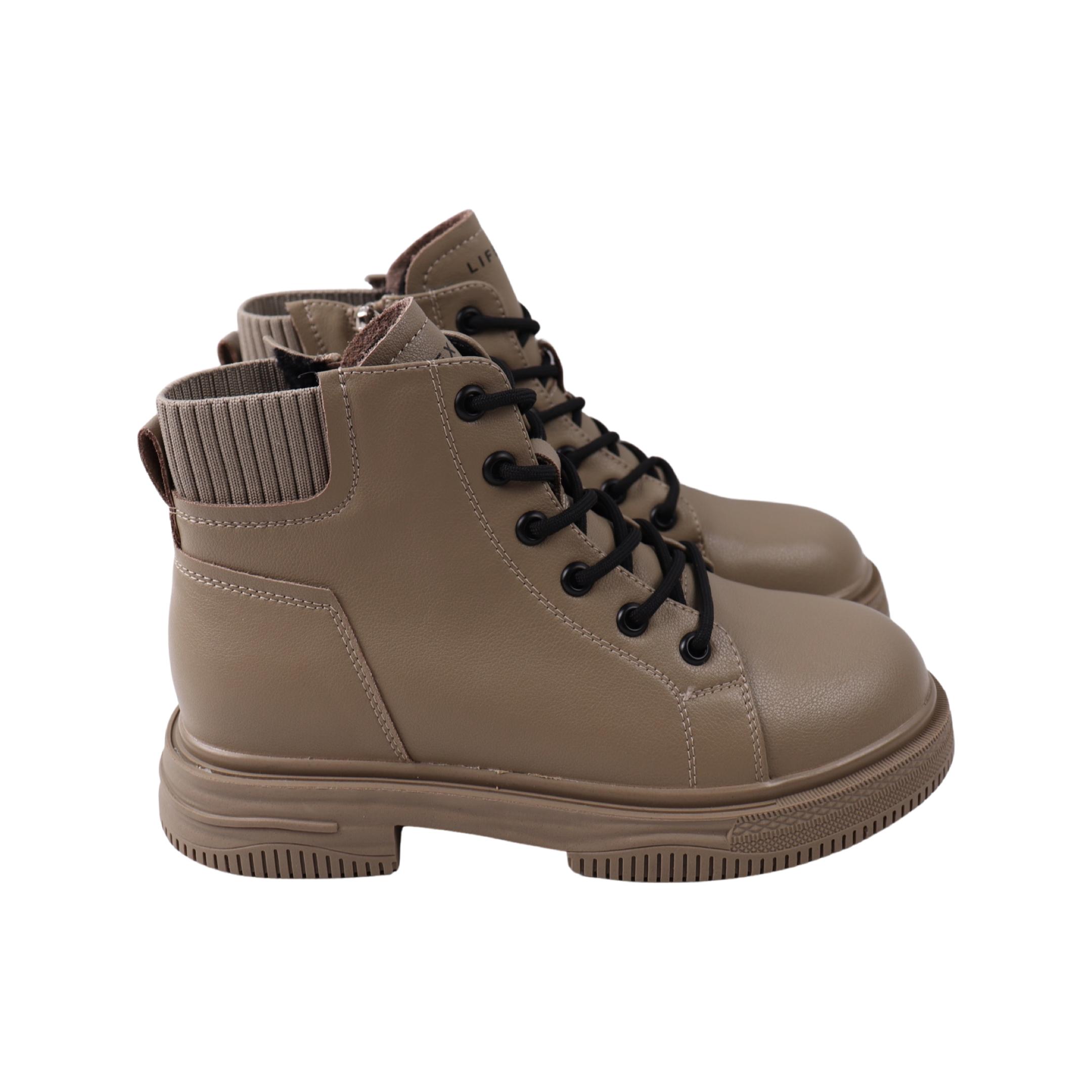 Ботинки женские Li Fexpert 1449-24ZHS натуральная кожа р. 40 Хаки (29184539)