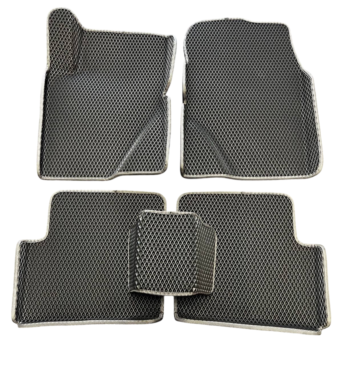 Коврики с бортиками EVA в салон для Toyota Corolla / Тойота Королла 2001-2007 гг. (2569144833)