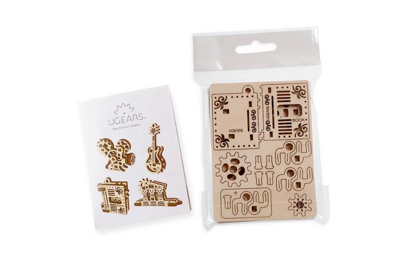 Пазл 3D UGEARS Фиджет Творчество (2263) - фото 4 Пазл 3D UGEARS Фиджет Творчество (2263) - фото 4