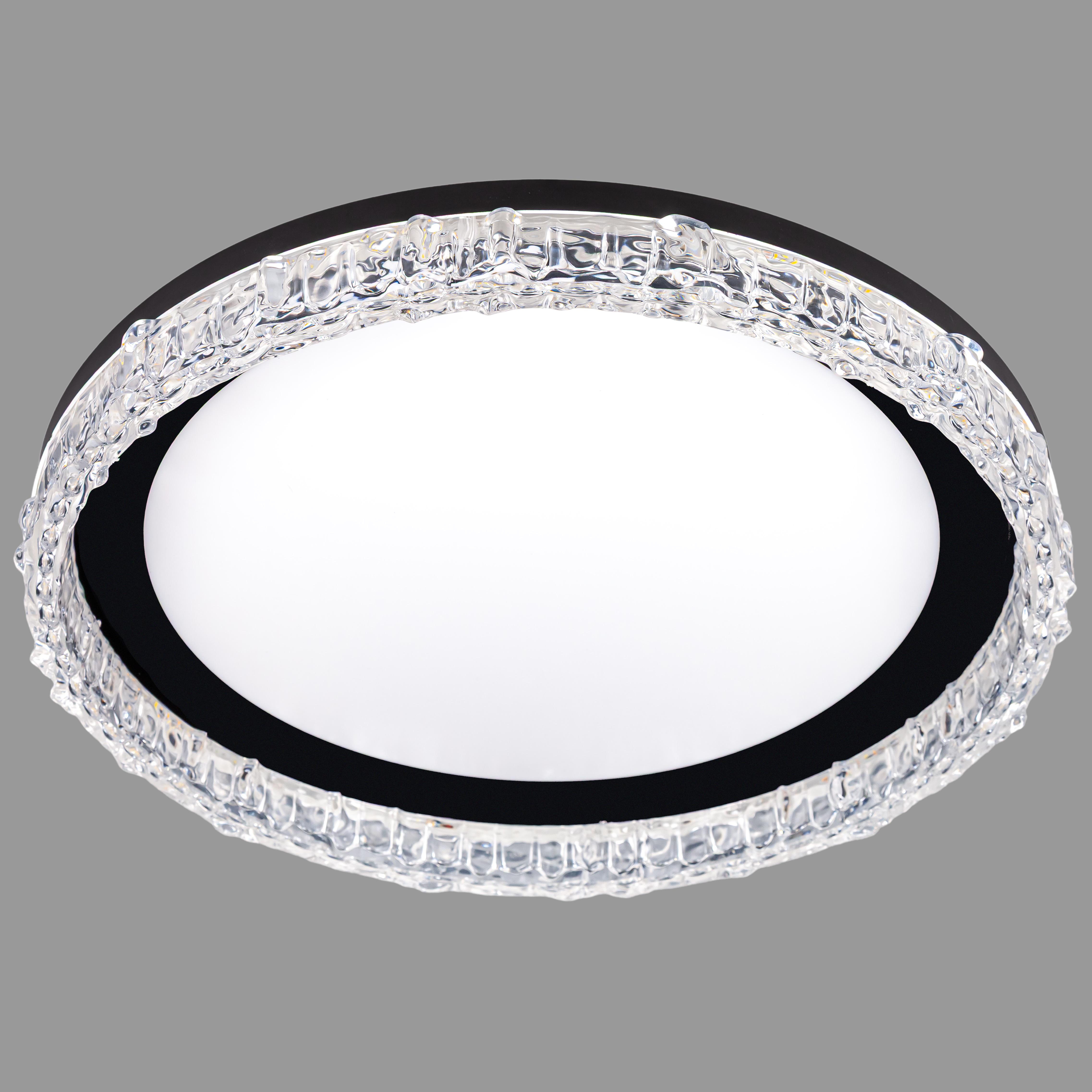 Люстра потолочная Led для натяжного потолка 54W 49 см (87-1089 BK)