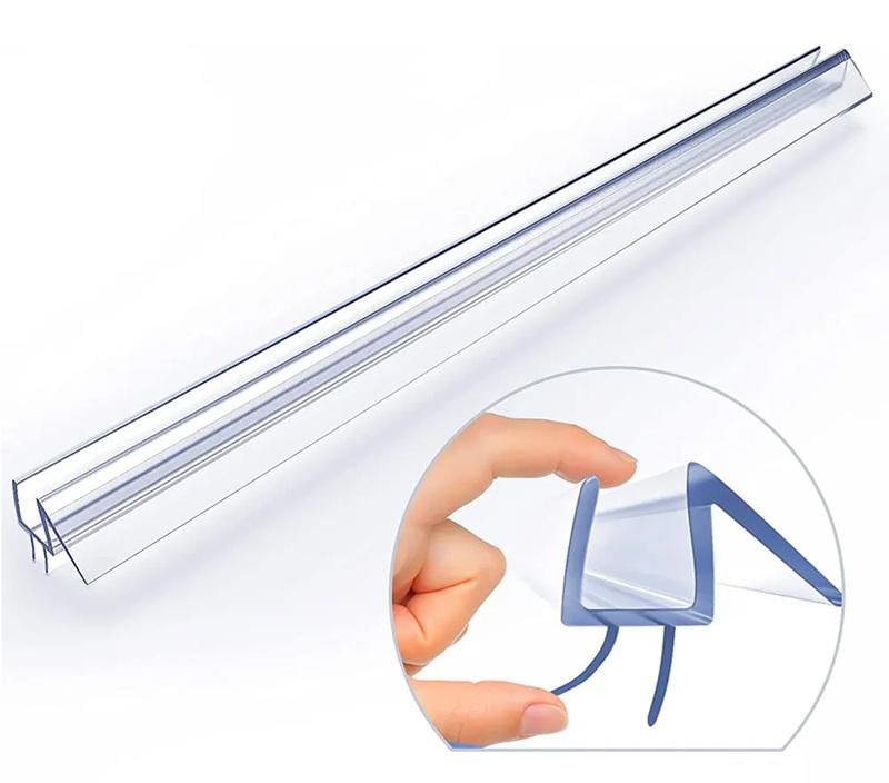 Ущільнювач двері душової кабіни скло-підлога HDL-206 6 мм 900 мм - фото 4 Ущільнювач двері душової кабіни скло-підлога HDL-206 6 мм 900 мм - фото 4