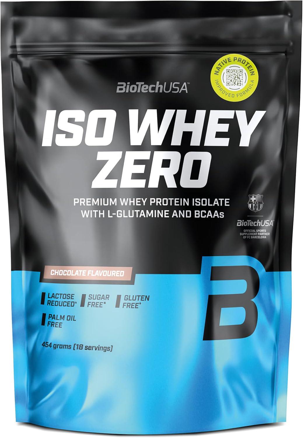 Протеин Biotech IsoWhey Zero Chocolate 454 г