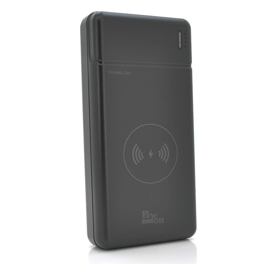 Портативная батарея PLO PD30 30000 mAh Qi беспроводная зарядка