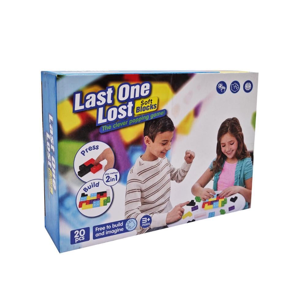 Конструктор детский 326PI с силиконовыми пузырями 20 деталей Синий (33268s44012)