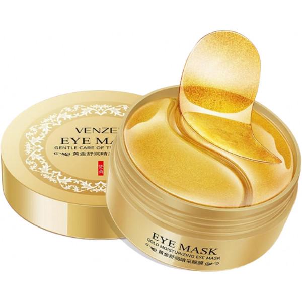 Патчи гидрогелевые Venzen с ионами золота и экстрактом водорослей 60 шт.