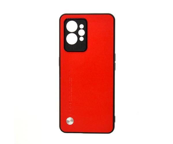 Кожаный чехол - накладка CODE Tactile Experience для Realme GT2 Pro Красный