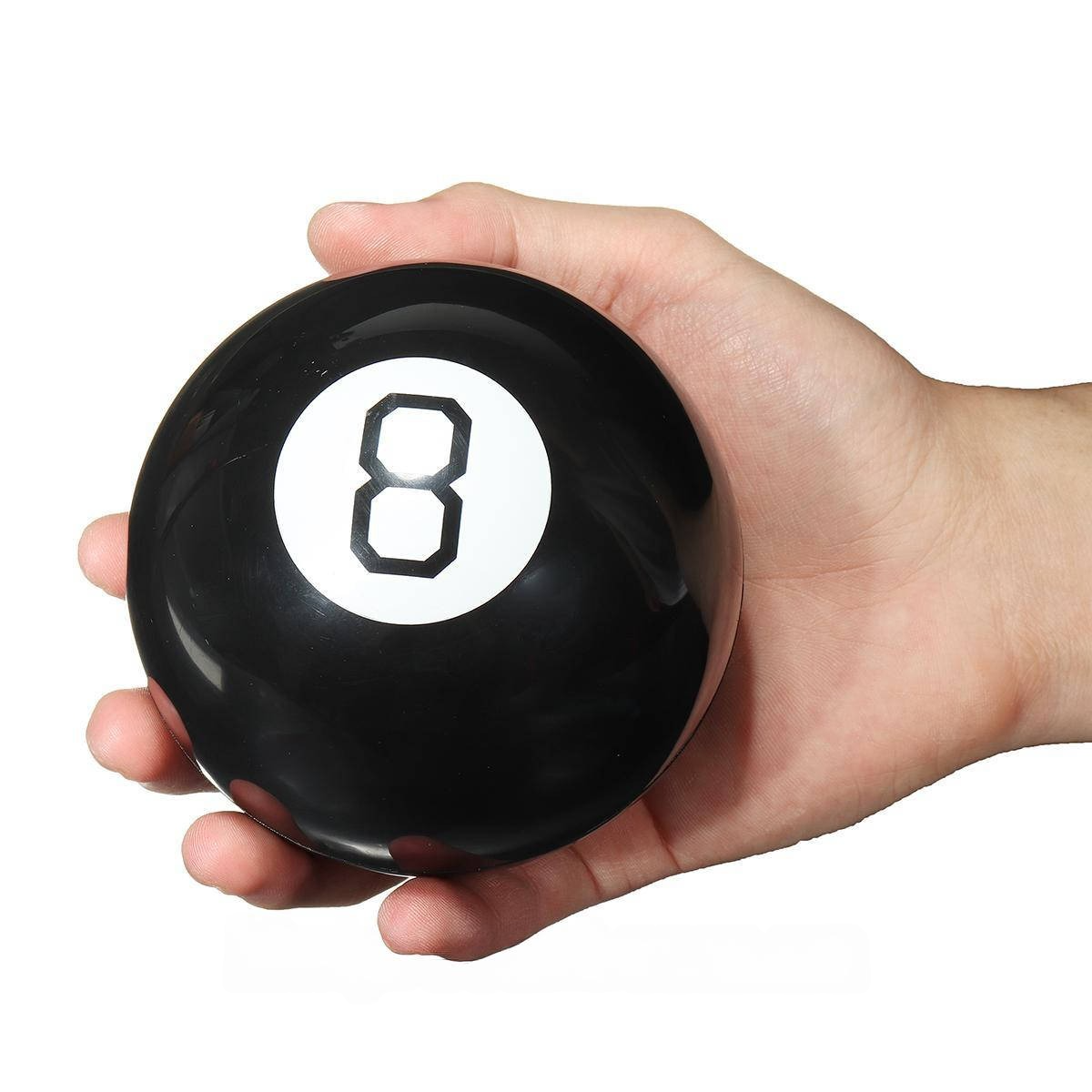 Магический шар предсказаний Magic 8 Ball 20 ответов 10 см Черный - фото 5