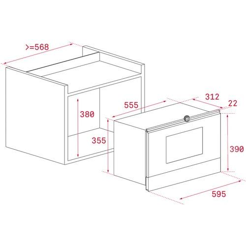 Микроволновая печь встраиваемая Teka-ML 8220 BIS ST (112030002) - фото 2