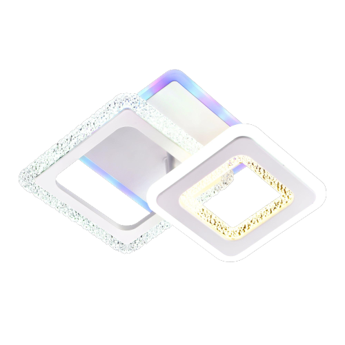 Люстра светодиодная акриловая Valeso V 3254-1/1C WH без пульта (000035492)