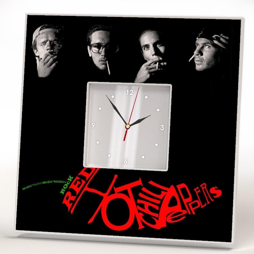 Часы Группа «Red Hot Chili Peppers» 260x260 мм (C00804)