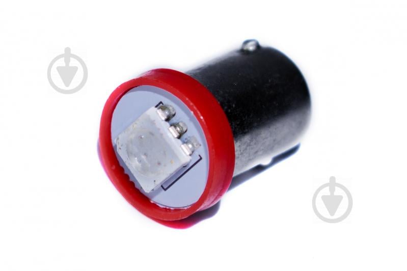 Светодиодная лампа AllLight T 8.5  1 диод 5050 BA9S 12V 0.45W RED
