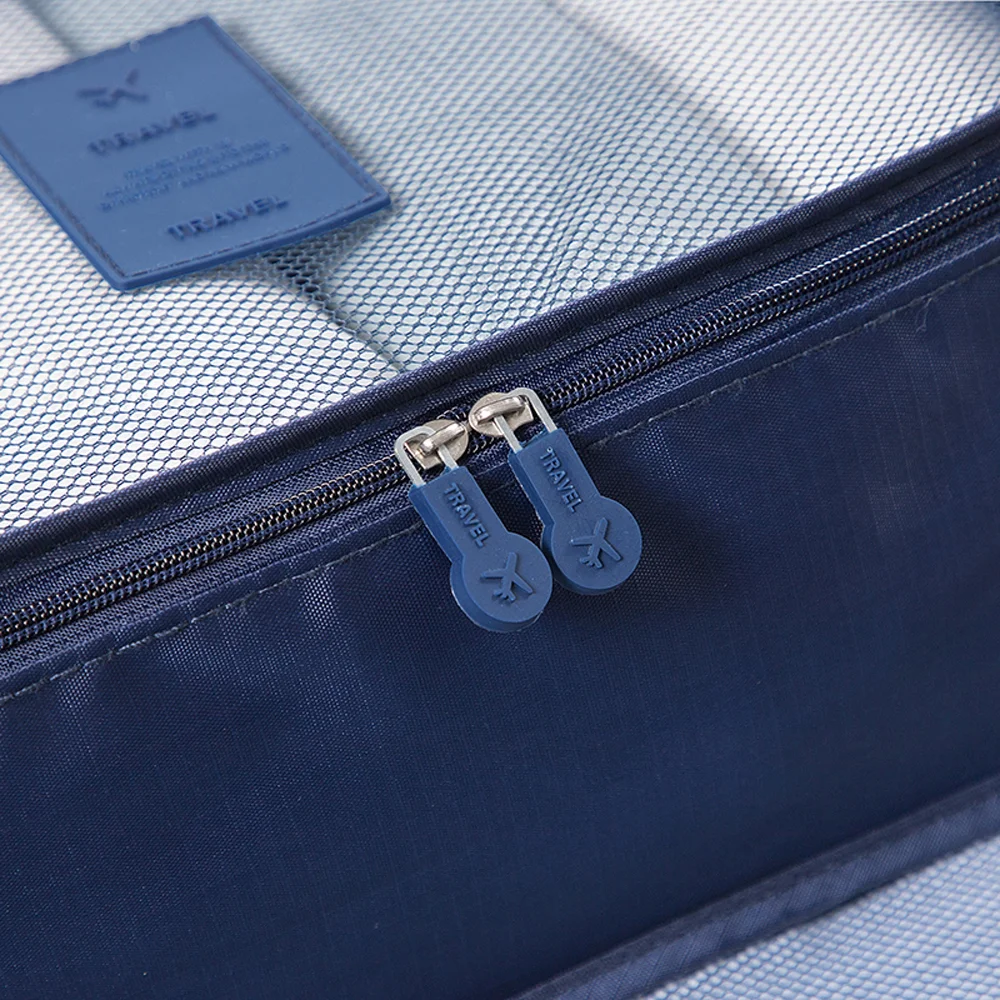 Набір органайзерів дорожніх для одягу 6 шт. Синій (29433522) - фото 7 Набір органайзерів дорожніх для одягу 6 шт. Синій (29433522) - фото 7