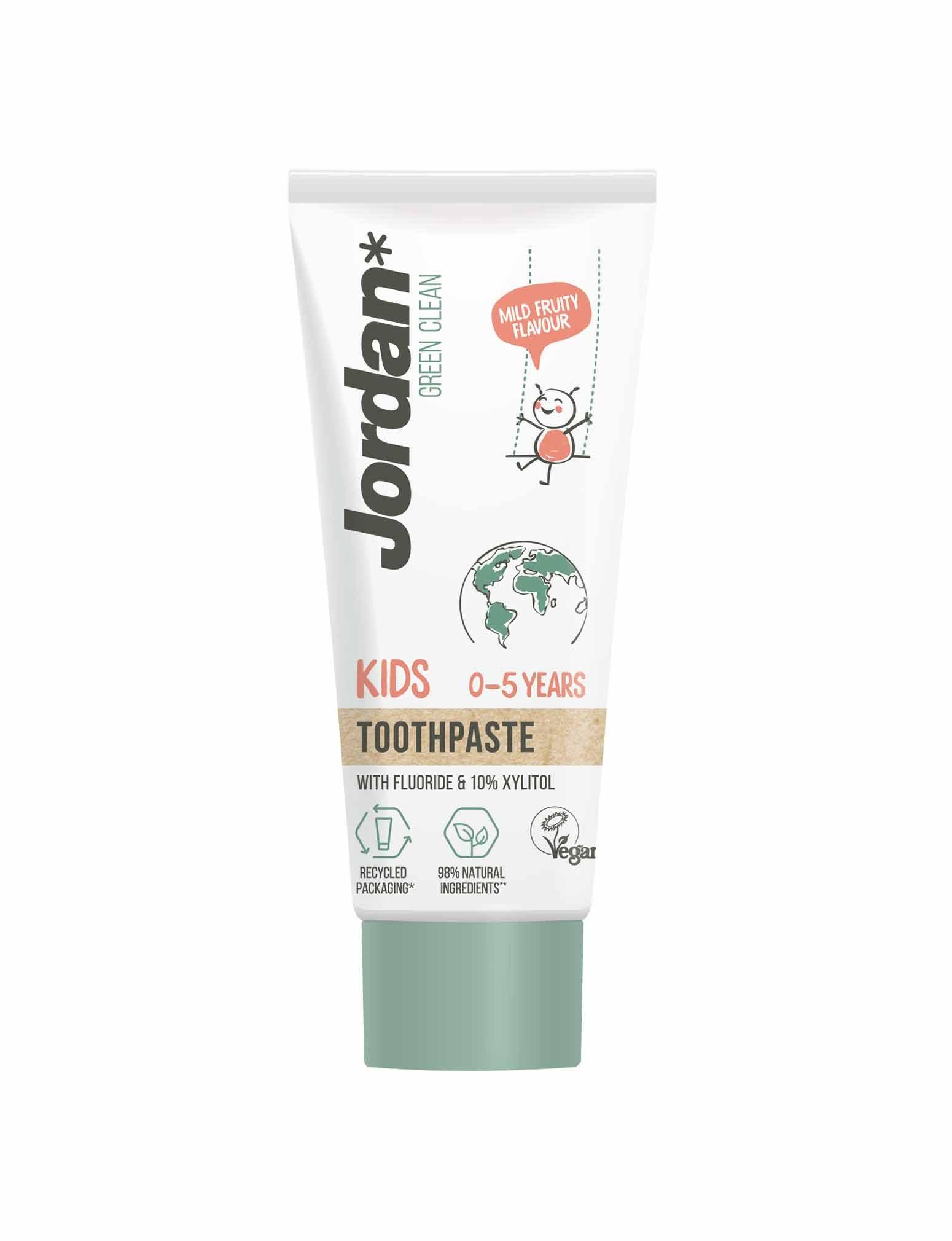 Зубна паста Jordan Green Clean для дітей 0-5 років 50 мл (57000097) - фото 1