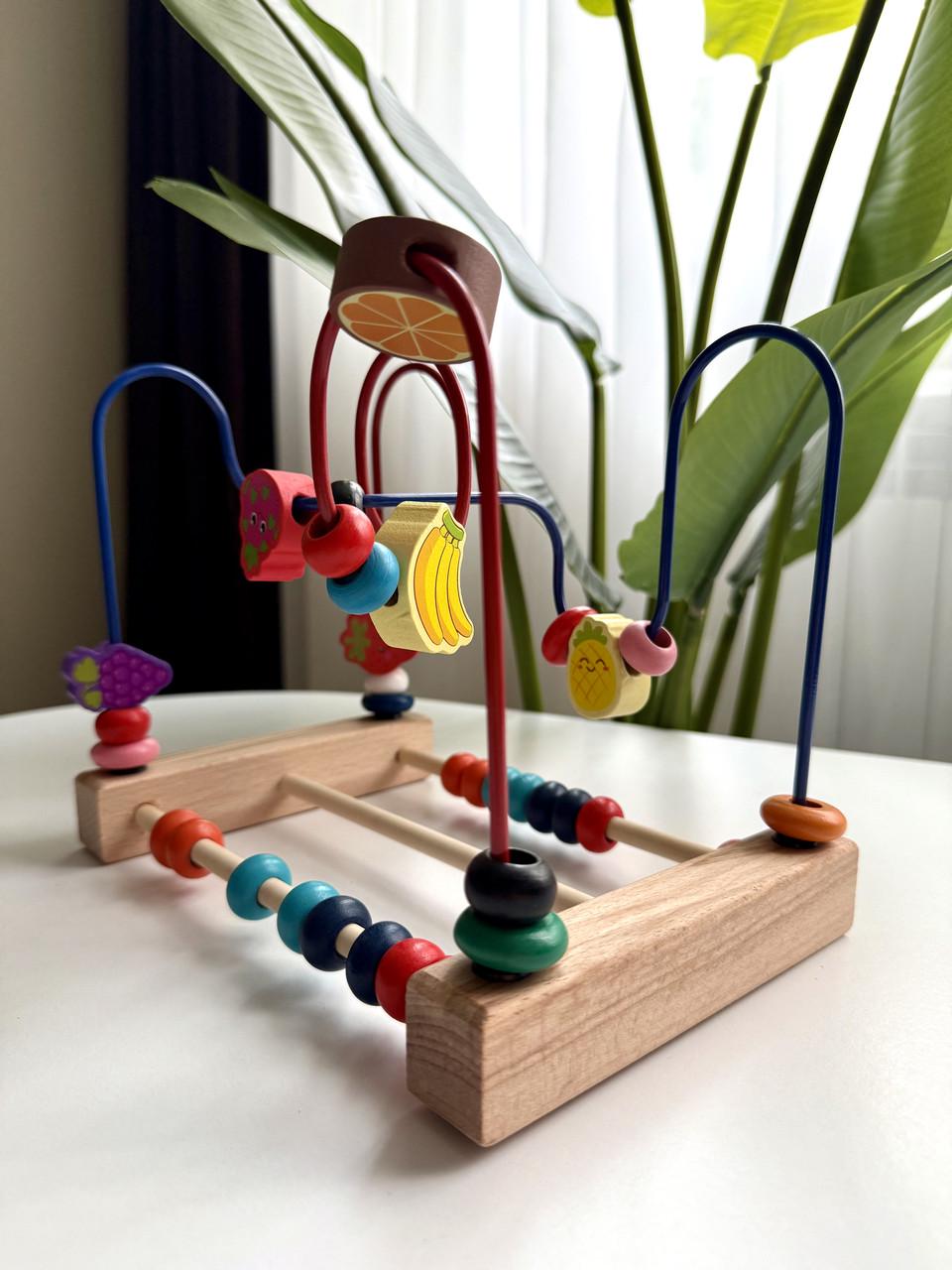 Детский лабиринт с фруктами и счетами (46) - фото 5 Детский лабиринт с фруктами и счетами (46) - фото 5