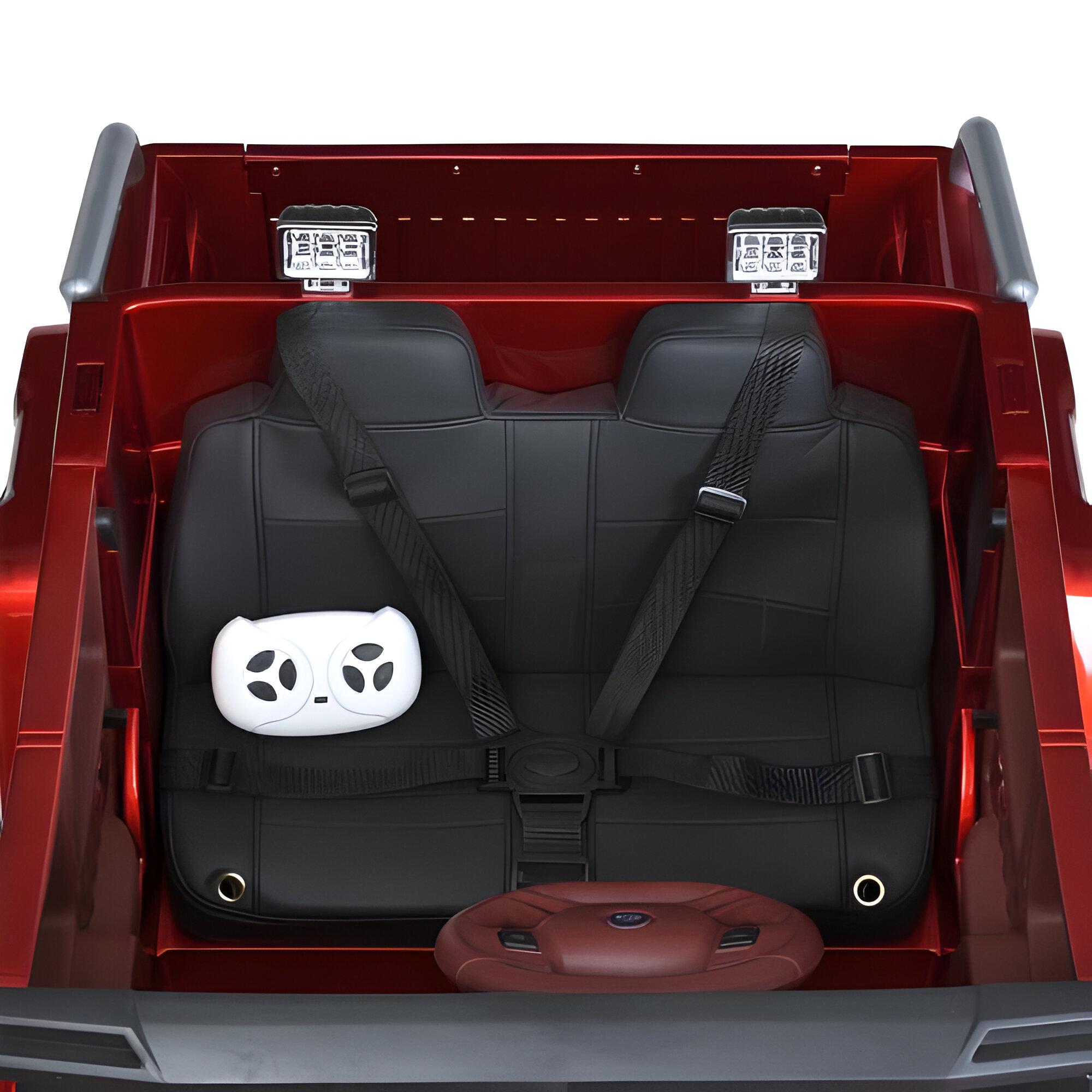 Детский электромобиль одноместный Джип Mercedes Bambi M 5818EBLRS-3 с пультом управления (27489814) - фото 7