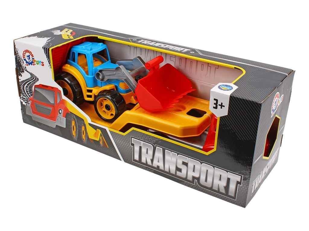 Автовоз з трактором ТехноК 3916 64x21x24 см (1075031)