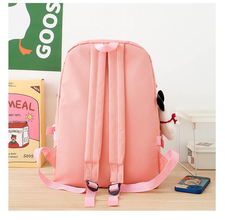 Набор школьный рюкзак/шопер/пенал/сумочка/мешочек для девочки MMSHU 5в1 5-11 класс Розовый (1137992570) - фото 3 Набор школьный рюкзак/шопер/пенал/сумочка/мешочек для девочки MMSHU 5в1 5-11 класс Розовый (1137992570) - фото 3