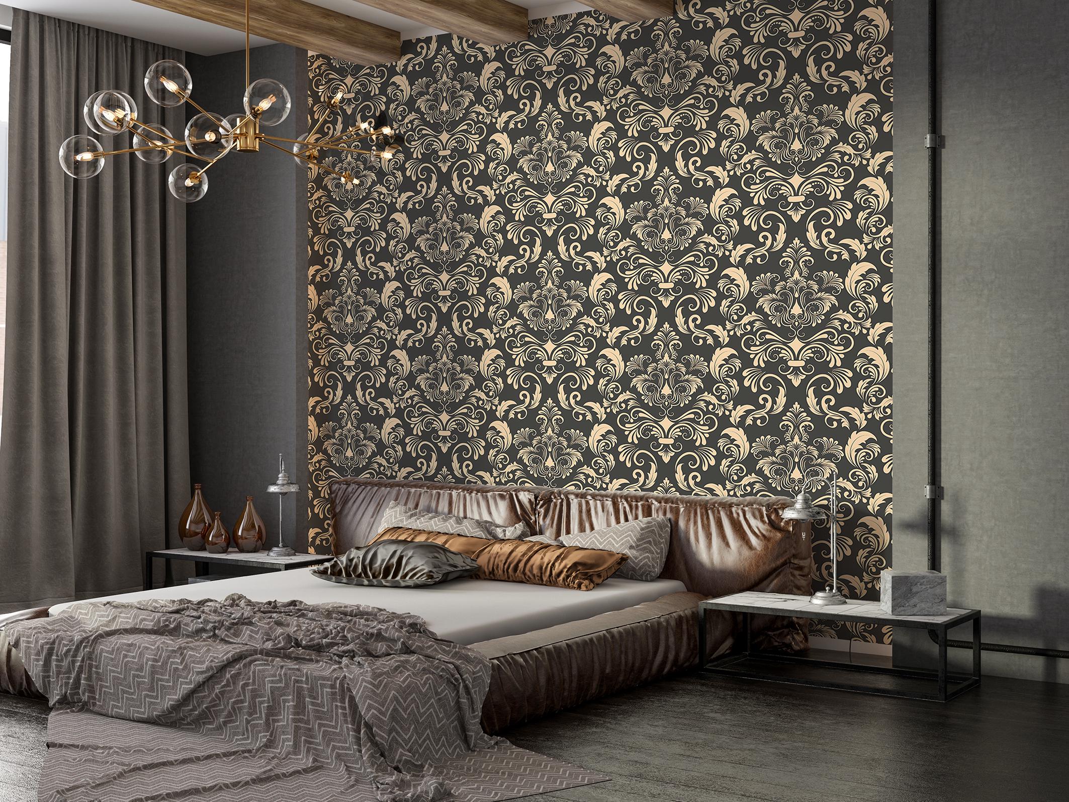 Фотообои флизелиновые Upstream Роскошный классический узор 230х153 см (VINT-015/3) - фото 7