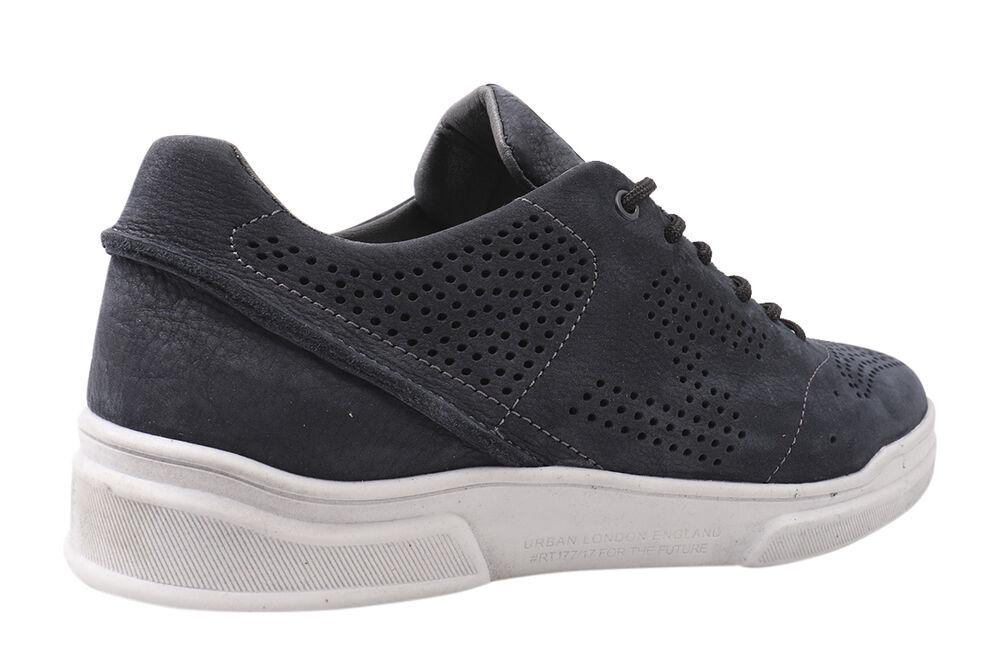 Кроссовки мужские Samas из кожи-нубука на низком ходу на шнуровке р. 40 Синий (21-21LTCP) - фото 4 Кроссовки мужские Samas из кожи-нубука на низком ходу на шнуровке р. 40 Синий (21-21LTCP) - фото 4